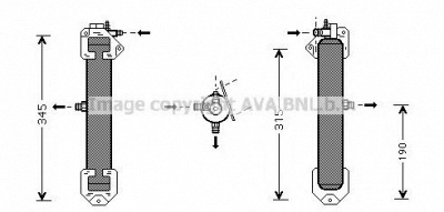 AVA QUALITY COOLING fdd383 -  Осушитель, кондиционер